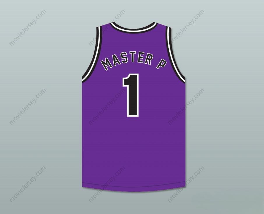 CUSTOM ANY Name Number MASTER P 1 NO LIMIT PURPLE BASKETBALL JERSEY Top Stitched S-6XL