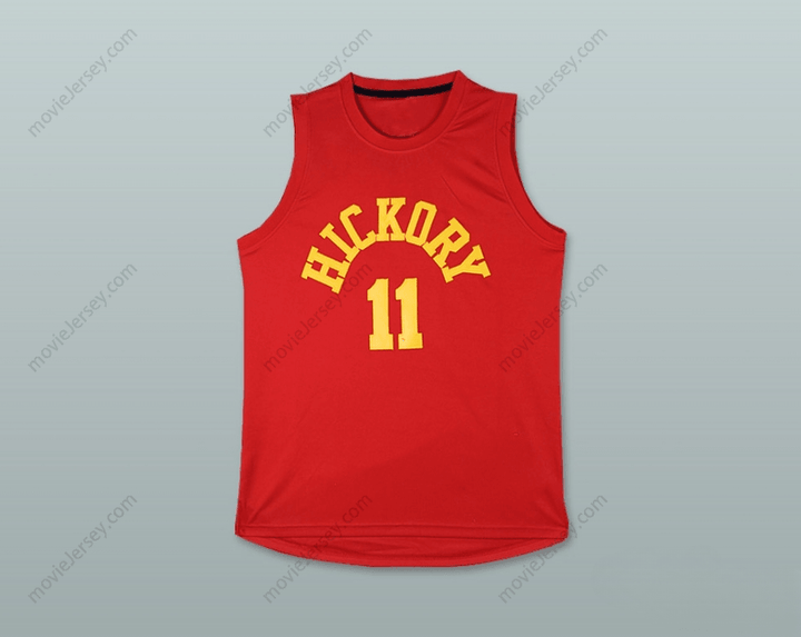 CUSTOM ANY Name Number MONTA ELLIS 11 HICKORY HOOSIERS BASKETBALL JERSEY Top Stitched S-6XL