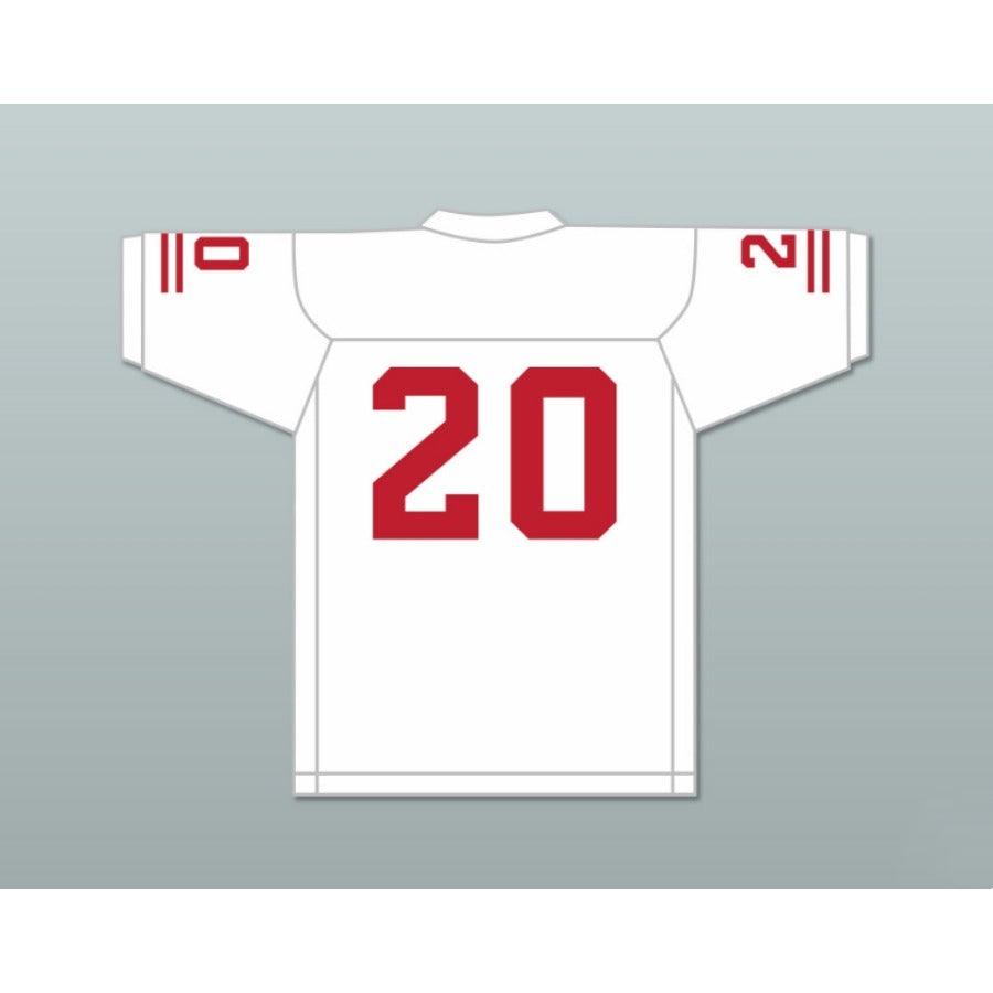 CUSTOM ANY Name Number CJ REAVIS 20 EMCC LIONS FOOTBALL JERSEY INCLUDES PATCHES Top Stitched S-6XL