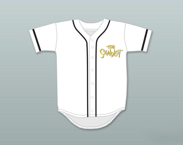 Custom Any Name Number BERTRAM WEEKS 23 BASEBALL JERSEY THE SANDLOT Top Stitched S-6XL