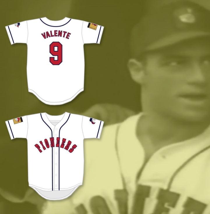 Custom Any Name Number JOE ROGAN FRANK VALENTE 9 PIONEERS HOME BASEBALL JERSEY HARDBALL SITCOM Top Stitched S-6XL