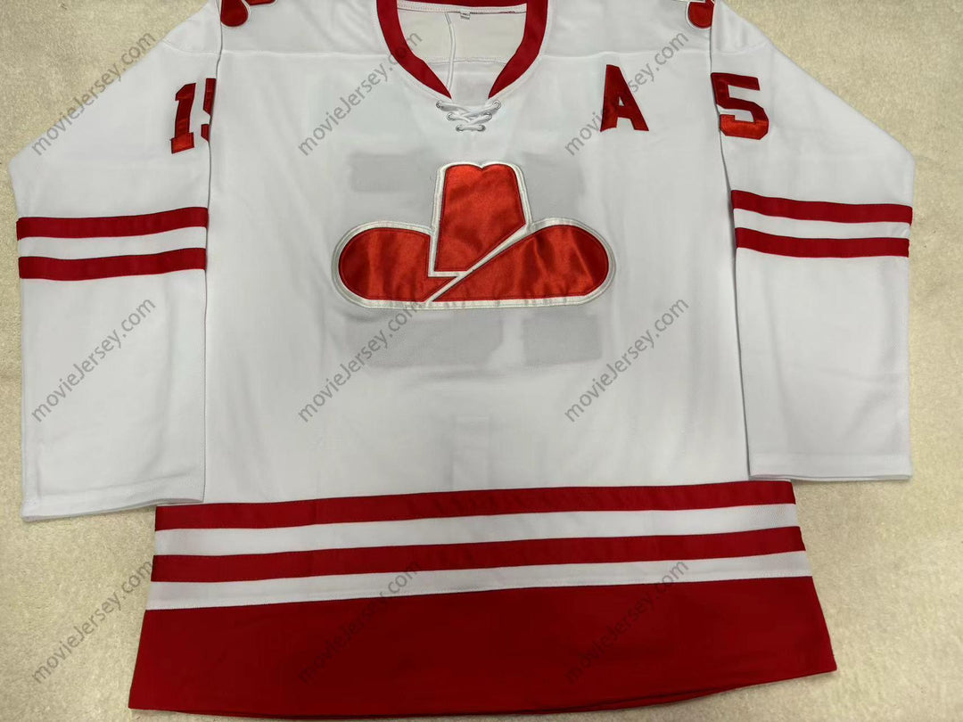 Custom Any Name Number BUTCH DEADMARSH 15 CALGARY COWBOYS WHITE HOCKEY JERSEY Top Stitched S-6XL