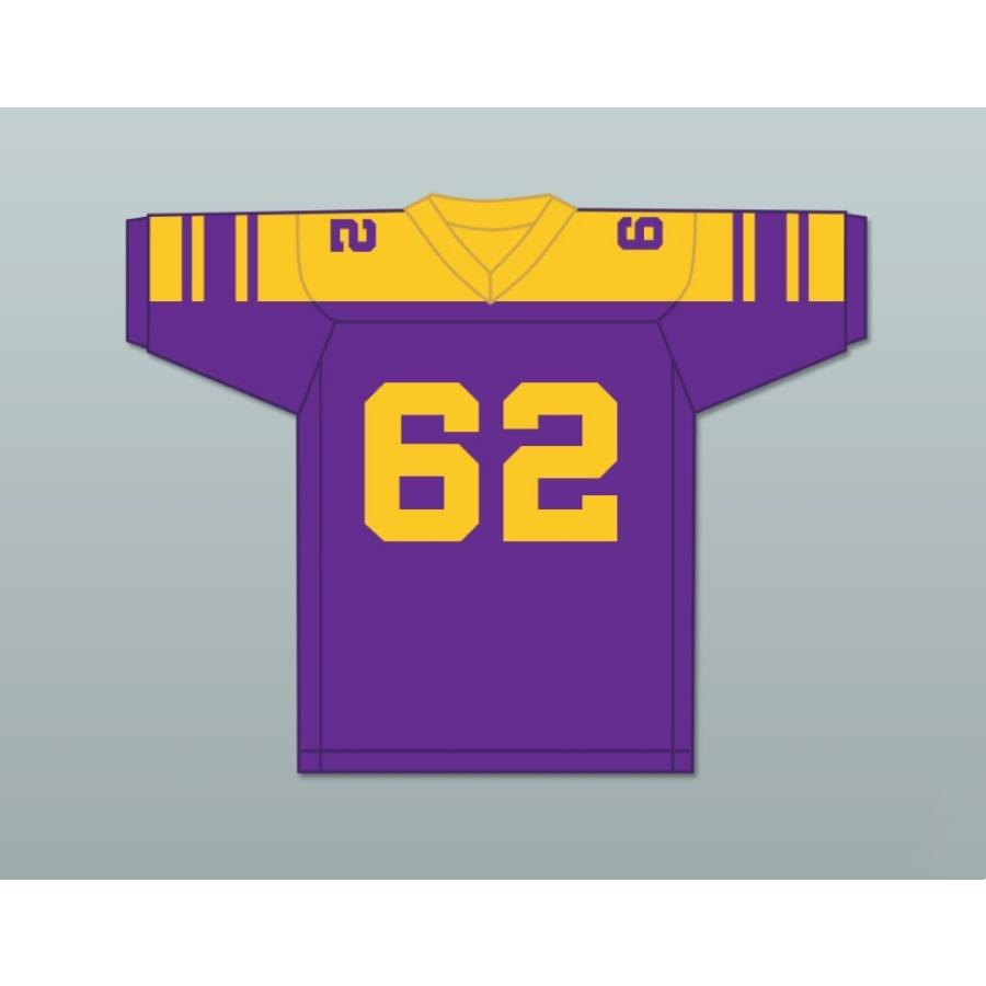 CUSTOM ANY Name Number STEPHEN GLOVER 62 YOUTH LEAGUE PURPLE Football Jersey Top Stitched S-6XL
