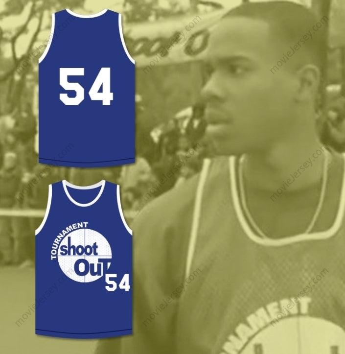 CUSTOM ANY Name Number DUANE MARTIN KYLE WATSON 54 TOURNAMENT SHOOT OUT BOMBERS BASKETBALL JERSEY ABOVE THE RIM Top Stitched S-6XL