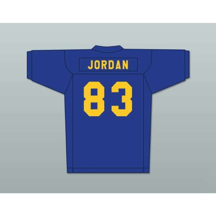 CUSTOM ANY Name Number BUCCANEERS BLUE MICHAEL JORDAN 83 Football Jersey Top Stitched S-6XL