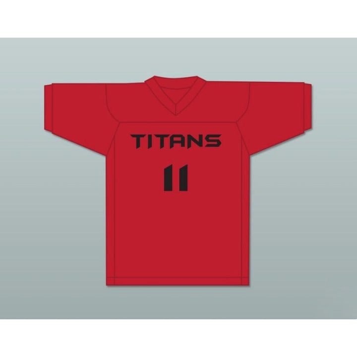 CUSTOM ANY Name Number DICK DOWNS 11 TITANS INTRAMURAL FLAG Football Jersey Top Stitched S-6XL