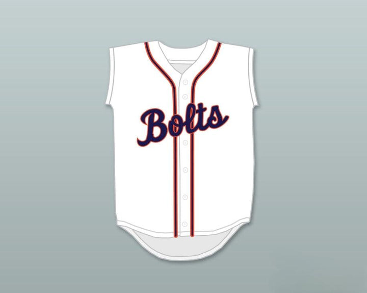 Custom Any Name Number MIKE TROUT 1  SENIOR HIGH SCHOOL THUNDERBOLTS WHITE BASEBALL JERSEY 2 Top Stitched S-6XL