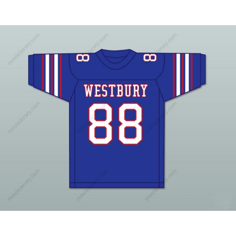 CUSTOM ANY Name Number MICHAEL STRAHAN 88 WESTBURY HIGH SCHOOL HUSKIES Football Jersey Top Stitched S-6XL