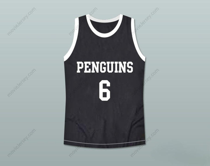 CUSTOM ANY Name Number HANGIN' WITH MR. COOPER MARK COOPER 6 OAKBRIDGE PENGUINS HIGH SCHOOL BASKETBALL JERSEY Top Stitched S-6XL