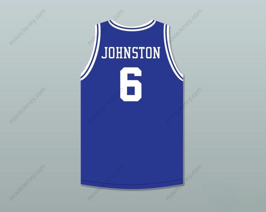 CUSTOM ANY Name Number NEIL JOHNSTON 6  HIGH SCHOOL CAVALIERS BLUE BASKETBALL JERSEY Top Stitched S-6XL