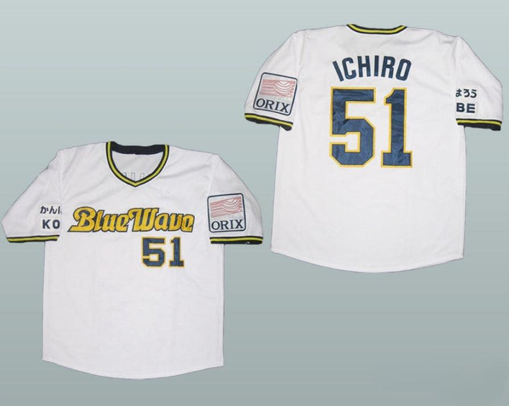Custom Any Name Number ICHIRO SUZUKI JAPAN BASEBALL JERSEY STITCH NEW SEWN ALL SIZES Top Stitched S-6XL