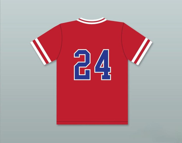 Custom Any Name Number CHUCK 24 GOPHERS LIITLE LEAGUE RED BASEBALL JERSEY LITTLE BIG LEAGUE Top Stitched S-6XL