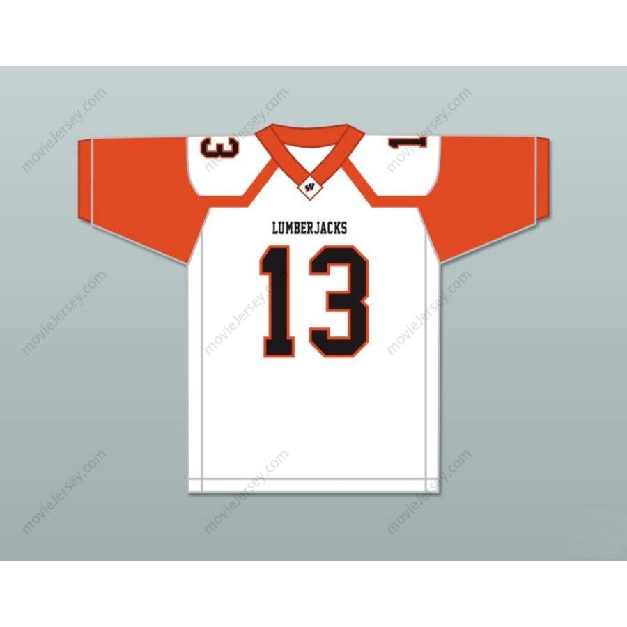 CUSTOM ANY Name Number TREYLON BURKS 13 WARREN HIGH SCHOOL LUMBERJACKS Football Jersey Top Stitched S-6XL