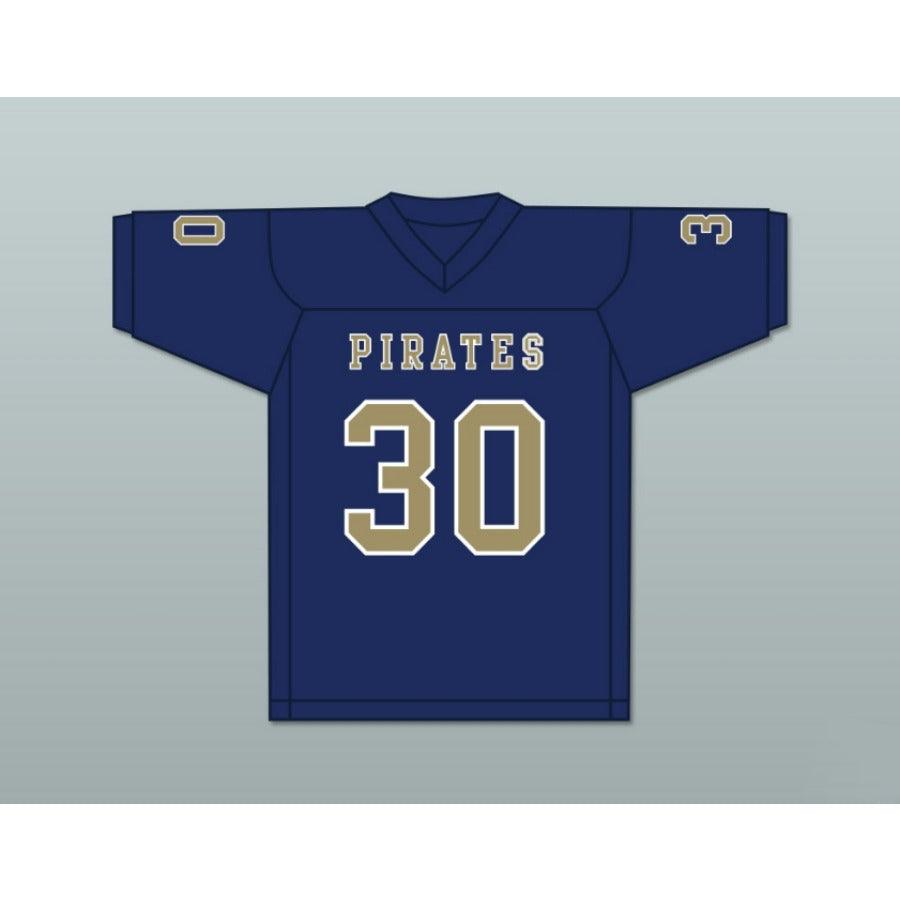 CUSTOM ANY Name Number BOBBY BRUCE 30 INDEPENDENCE COMMUNITY COLLEGE PIRATES DARK Football Jersey Top Stitched S-6XL