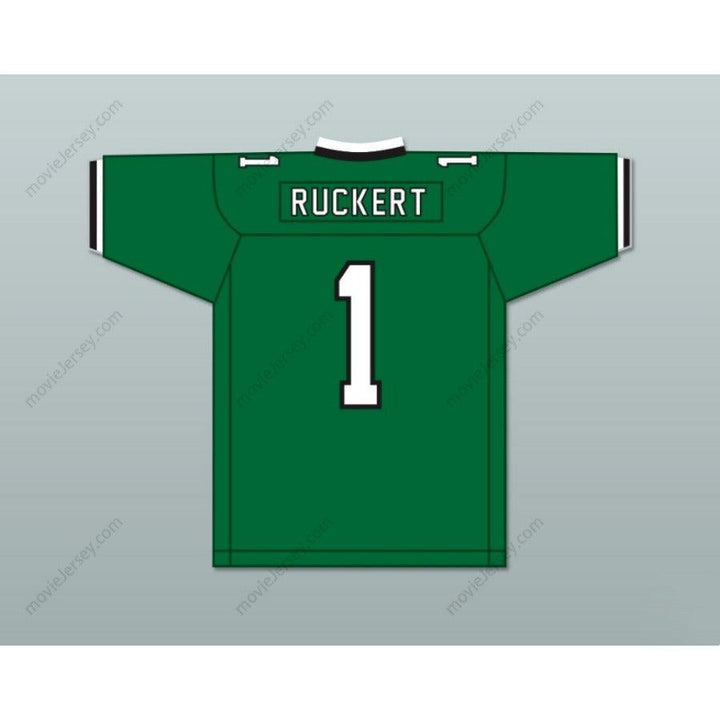 CUSTOM ANY Name Number JEREMY RUCKERT 1 LINDENHURST SENIOR HIGH SCHOOL BULLDOGS Football Jersey Top Stitched S-6XL