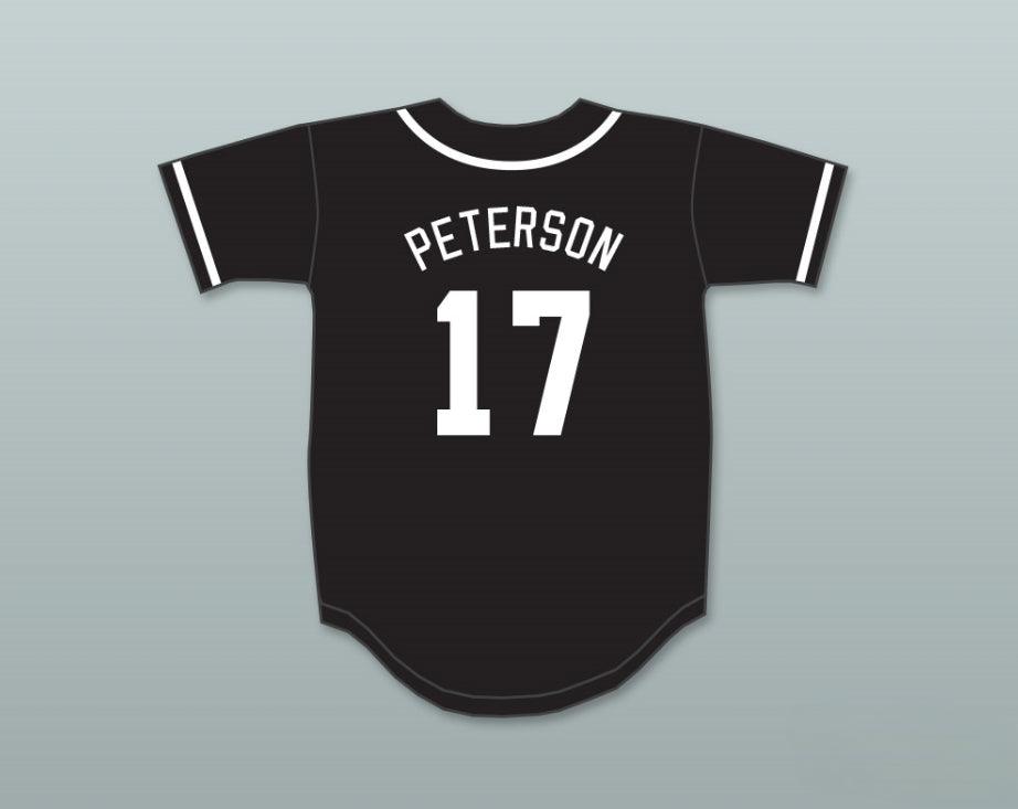 Custom Any Name Number TOM PETERSON 17 AARDVARKS BASEBALL JERSEY 1ST ANNUAL ROCK N' JOCK DIAMOND DERBY Top Stitched S-6XL