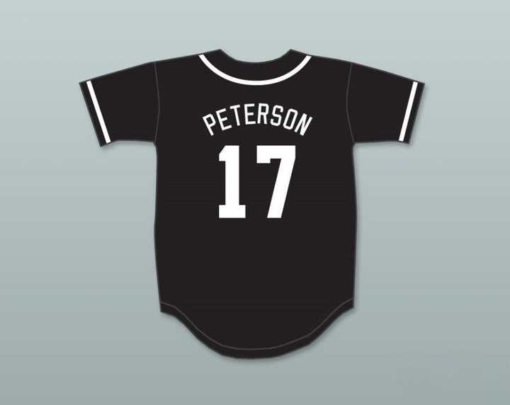 Custom Any Name Number TOM PETERSON 17 AARDVARKS BASEBALL JERSEY 1ST ANNUAL ROCK N' JOCK DIAMOND DERBY Top Stitched S-6XL