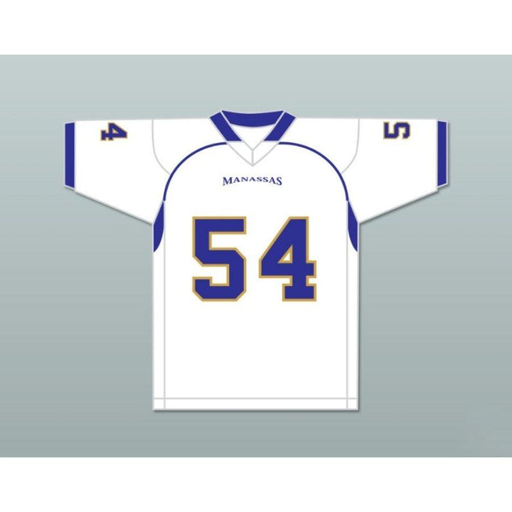 CUSTOM ANY Name Number MONTRAIL MONEY BROWN 54 MANASSAS TIGERS HIGH SCHOOL Football Jersey Top Stitched S-6XL