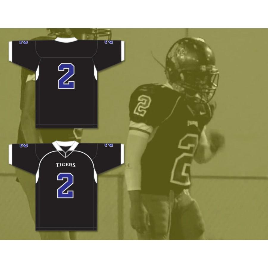 CUSTOM ANY Name Number PARKER 2 MANASSAS TIGERS HIGH SCHOOL Football Jersey Top Stitched S-6XL