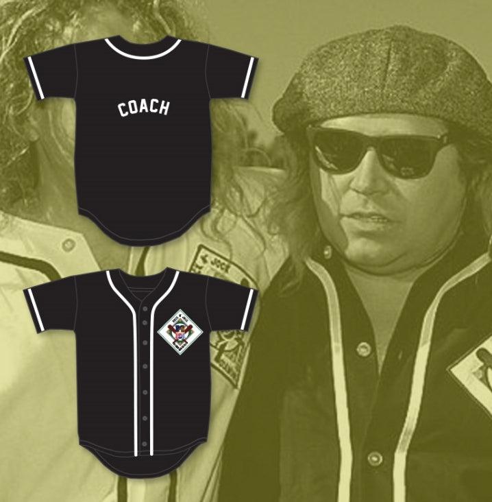 Custom Any Name Number COACH SAM KINISON AARDVARKS BASEBALL JERSEY 1ST ANNUAL ROCK N' JOCK DIAMOND DERBY 1990 Top Stitched S-6XL