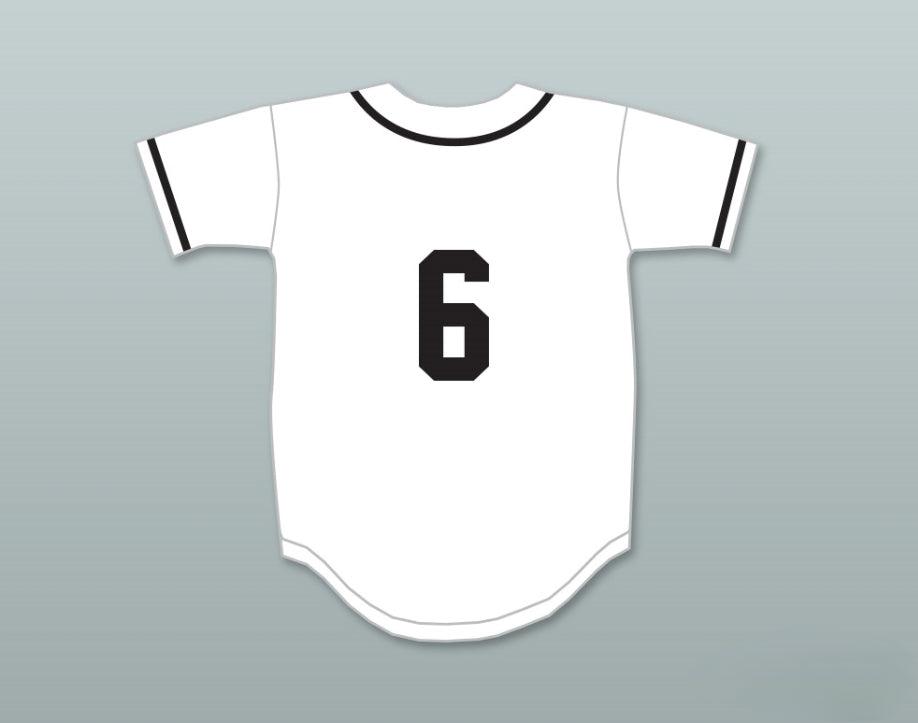 Custom Any Name Number KIP WINGER 6 SALAMANDERS BASEBALL JERSEY 1ST ANNUAL ROCK N' JOCK DIAMOND DERBY 1990 Top Stitched S-6XL