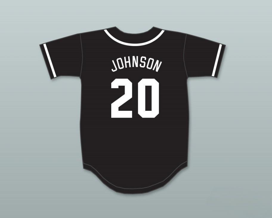 Custom Any Name Number HOWARD JOHNSON 20 AARDVARKS BASEBALL JERSEY 1ST ANNUAL ROCK N' JOCK DIAMOND DERBY Top Stitched S-6XL
