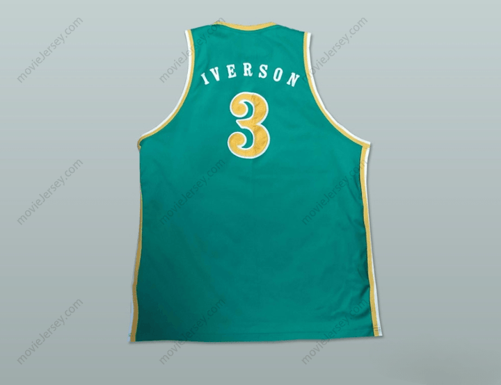 CUSTOM ANY Name Number ALLEN IVERSON BETHEL HIGH SCHOOL BASKETBALL JERSEY NEW Top Stitched S-6XL
