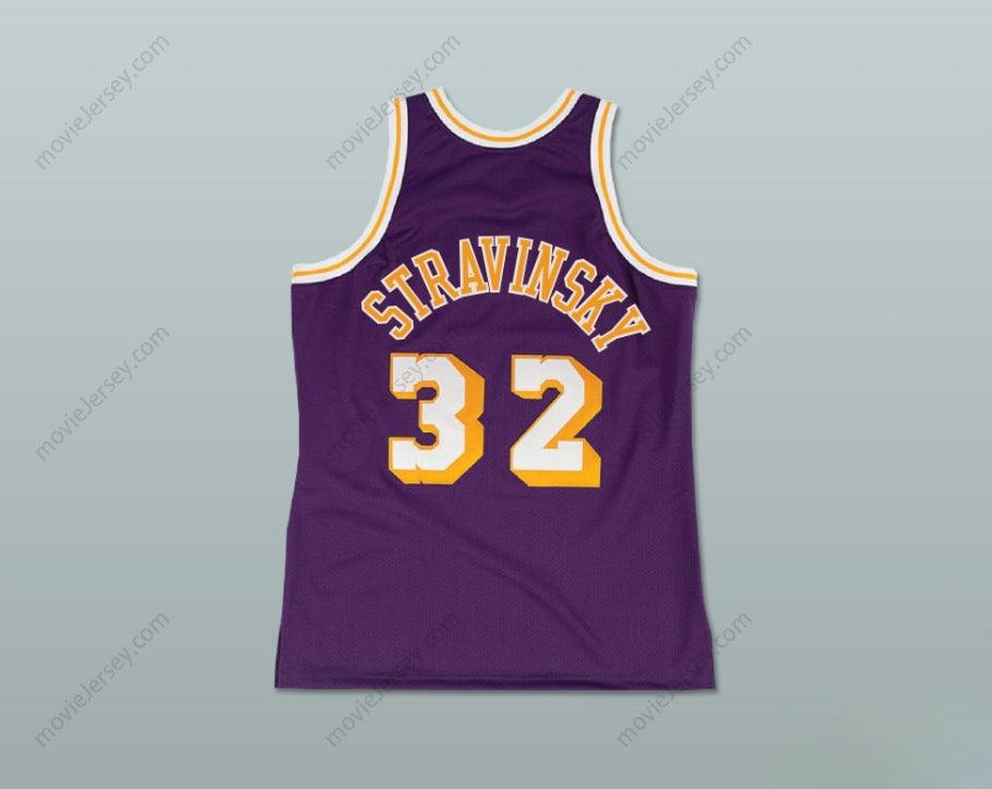 CUSTOM ANY Name Number FLETCH ALIAS SERIES IGOR STRAVINSKY 32 BASKETBALL JERSEY Top Stitched S-6XL