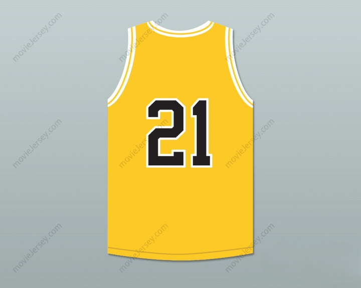 CUSTOM ANY Name Number ROB BROWN JAMAL WALLACE 21 PILGRIMS BASKETBALL JERSEY FINDING FORRESTER Top Stitched S-6XL