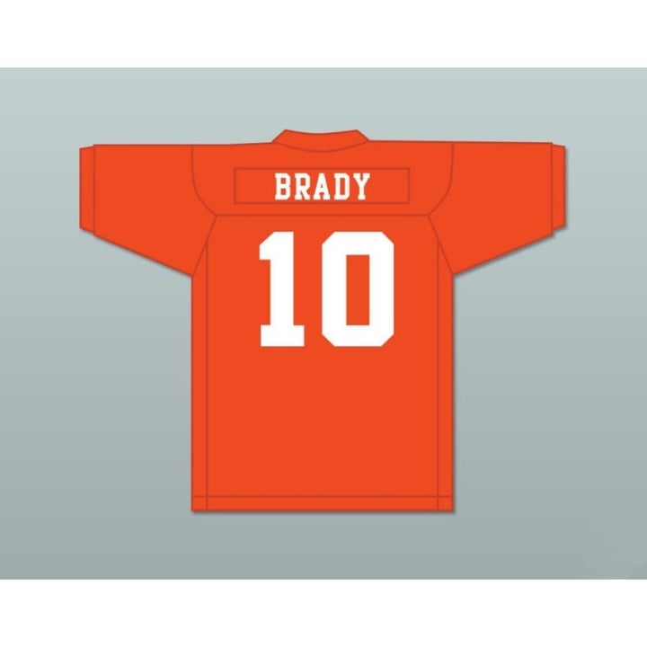 CUSTOM ANY Name Number ERIC CHRISTIAN OLSEN NICK BRADY 10 GERALD R. FORD HIGH SCHOOL Football Jersey Top Stitched S-6XL