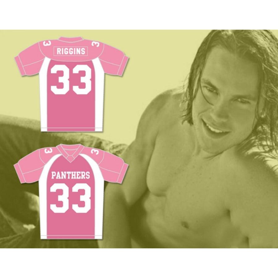 CUSTOM ANY Name Number TAYLOR KITSCH TIM RIGGINS 33 DILLON PANTHERS Football Jersey Top Stitched S-6XL