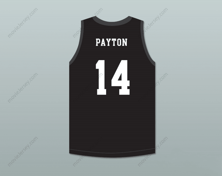 CUSTOM ANY Name Number PAYTON 14 MAMBA BALLERS BLACK BASKETBALL JERSEY Top Stitched S-6XL