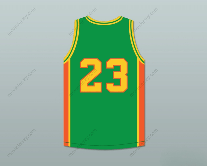 CUSTOM ANY Name Number EAST COMPTON CLOVERS GREEN BASKETBALL JERSEY Top Stitched S-6XL