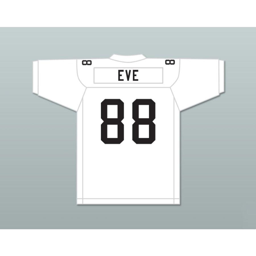 CUSTOM ANY Name Number EVE ROUGH RYDERS 88 SILVER Football Jersey Top Stitched S-6XL