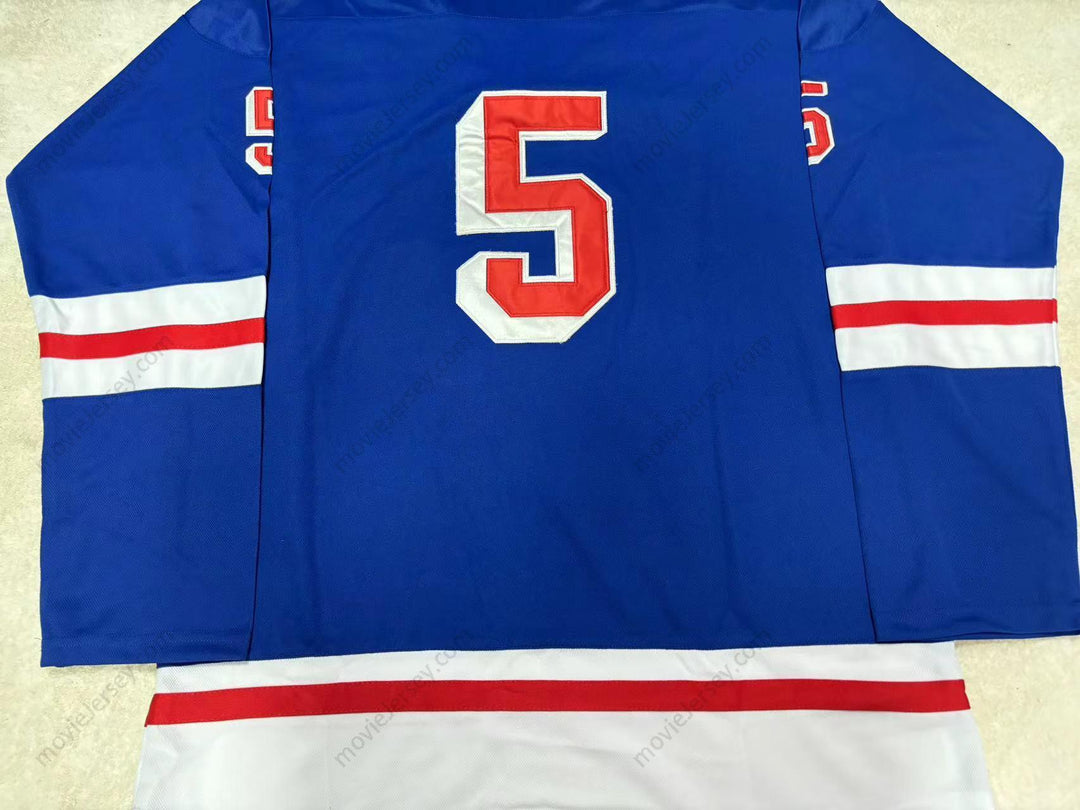 Custom Any Name Number 1960 HERB BROOKS 5 USA HOCKEY JERSEY WITH PATCH Top Stitched S-6XL