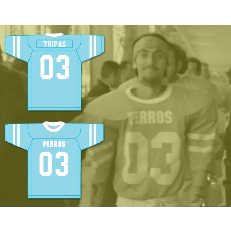 CUSTOM ANY Name Number TRIPAS 03 SANTA MARTHA PERROS Football Jersey Top Stitched S-6XL