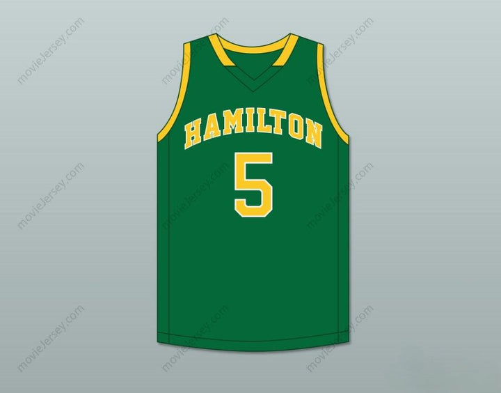 CUSTOM ANY Name Number KEVON LOONEY 5 ALEXANDER  HIGH SCHOOL WILDCATS GREEN BASKETBALL JERSEY 2 Top Stitched S-6XL