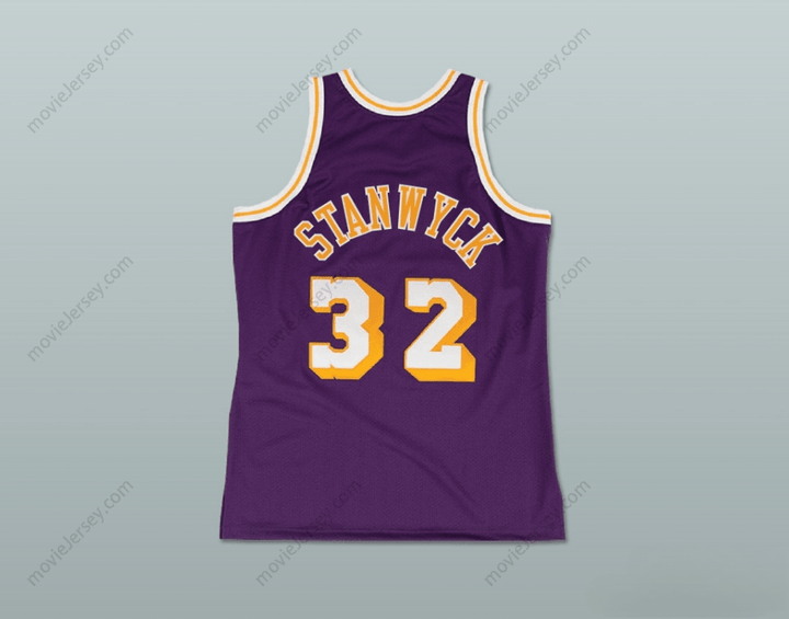 CUSTOM ANY Name Number FLETCH ALIAS SERIES ALAN STANWYCK 32 BASKETBALL JERSEY Top Stitched S-6XL