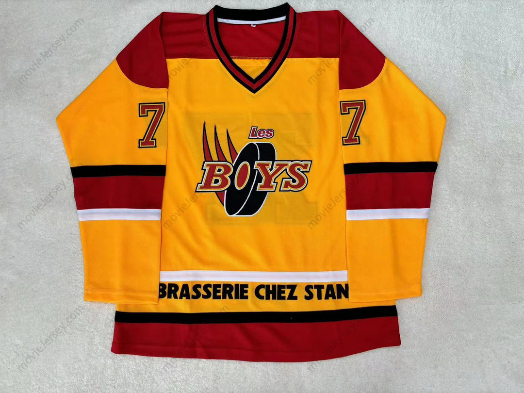 Custom Any Name Number RICHARD GOUDREAU LES BOYS HOCKEY JERSEY Stitched Top Stitched S-6XL