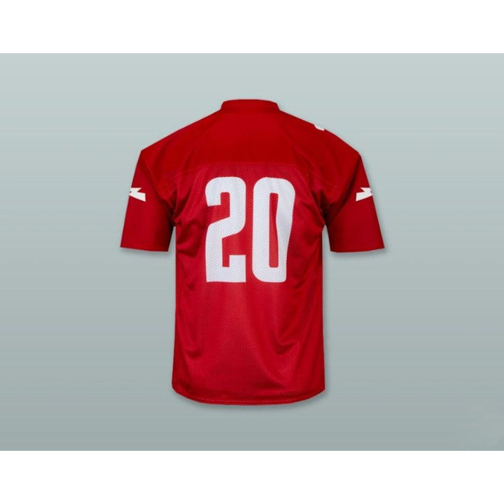 CUSTOM ANY Name Number WASHINGTON DC 20 HOME RED Football Jersey Top Stitched S-6XL