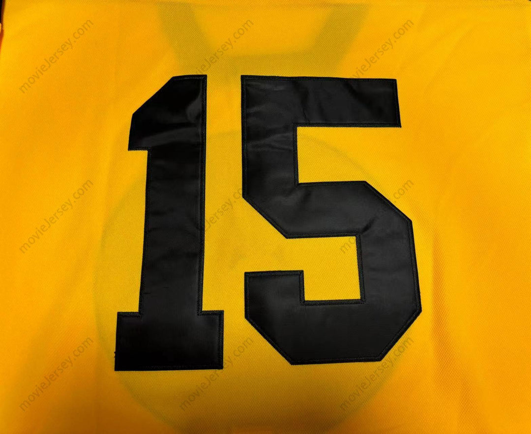 Custom Any Name Number PITTSBURGH YELLOW JACKETS HOCKEY JERSEY Top Stitched S-6XL