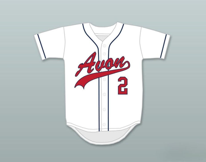 Custom Any Name Number GEORGE SPRINGER 2   OLD FARMS SCHOOL WINGED BEAVERS WHITE BASEBALL JERSEY 1 Top Stitched S-6XL
