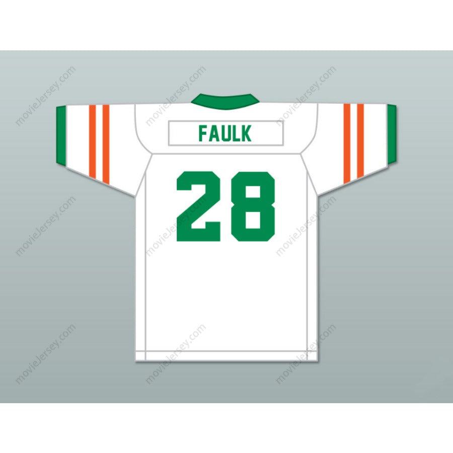 CUSTOM ANY Name Number MARSHALL FAULK 28 G. W. CARVER HIGH SCHOOL RAMS Football Jersey Top Stitched S-6XL