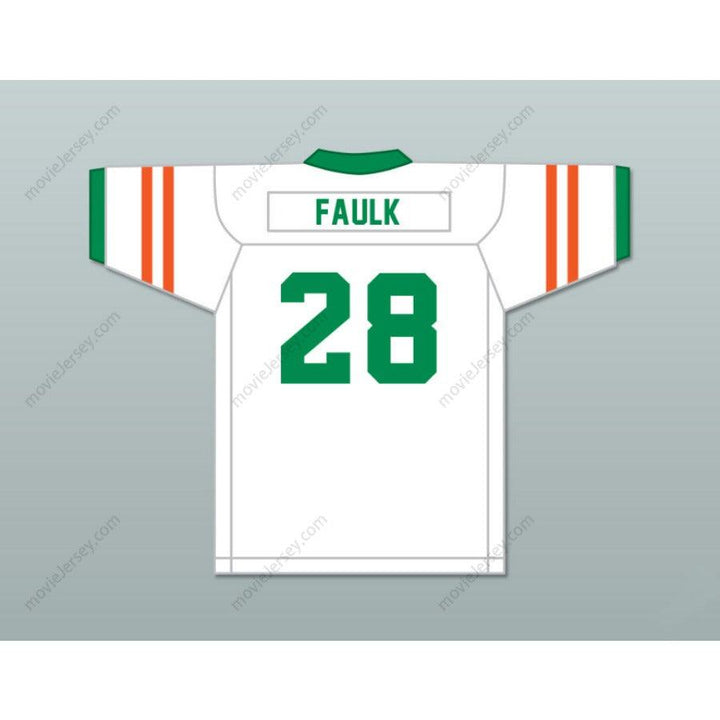 CUSTOM ANY Name Number MARSHALL FAULK 28 G. W. CARVER HIGH SCHOOL RAMS Football Jersey Top Stitched S-6XL