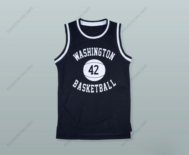 CUSTOM ANY Name Number LATRELL SPREWELL 42  HIGH SCHOOL PURGOLDERS BASKETBALL JERSEY Top Stitched S-6XL