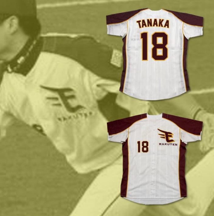 Custom Any Name Number MASAHIRO TANAKA TOHOKU RAKUTEN GOLDEN EAGLES BASEBALL JERSEY NY PITCHER Top Stitched S-6XL