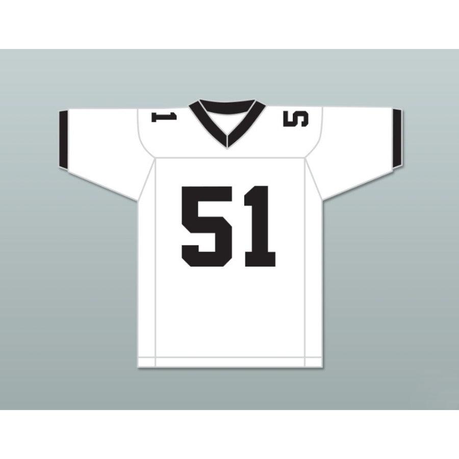 CUSTOM ANY Name Number DOUGLAS 51 NORTH DALLAS BULLS Football Jersey Top Stitched S-6XL