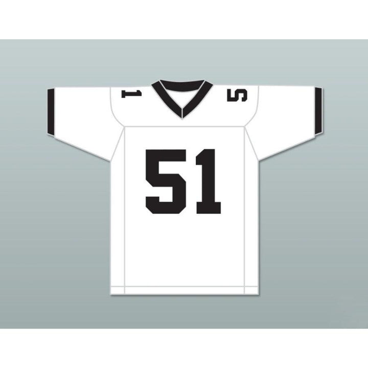 CUSTOM ANY Name Number DOUGLAS 51 NORTH DALLAS BULLS Football Jersey Top Stitched S-6XL
