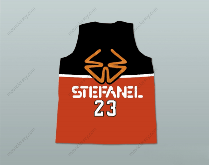 CUSTOM ANY Name Number 1985 STEFANEL TRIESTE MICHAEL  EXHIBITION GAME BASKETBALL JERSEY Top Stitched S-6XL