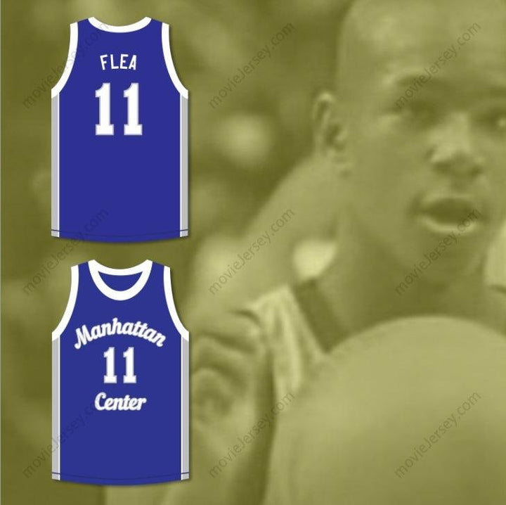 CUSTOM ANY Name Number RAPPER CAMERON 'FLEA' GILES 11  CENTER RAMS BLUE BASKETBALL JERSEY Top Stitched S-6XL